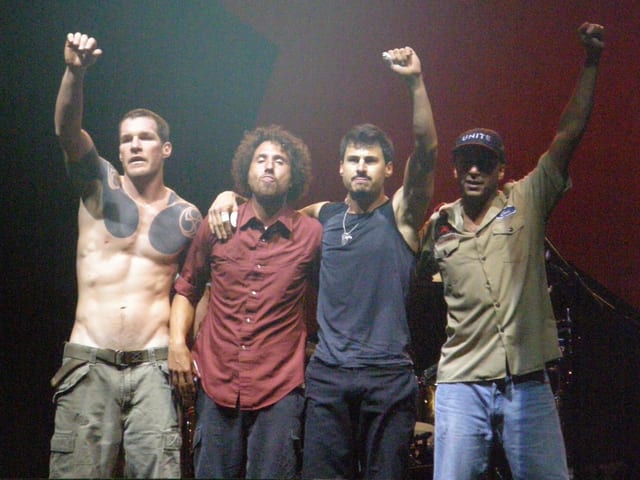 Photo of Rage Against the Machine